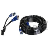 Кабель TV-COM SVGA (15M - 15M), 2 фильтра, 10 м. (1/15)