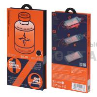 Стекло защитное REMAX ES-01 с автоустановкой, для iPhone 16/15, black