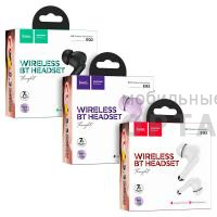 Наушники беспроводные внутриканальные Hoco Premium EQ2, чёрные